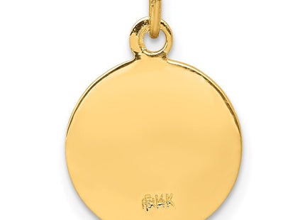 14k Yellow Gold Pendants Style XR629 - Classique Jewelry Inc.