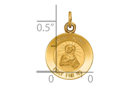 14K gold charm, another view