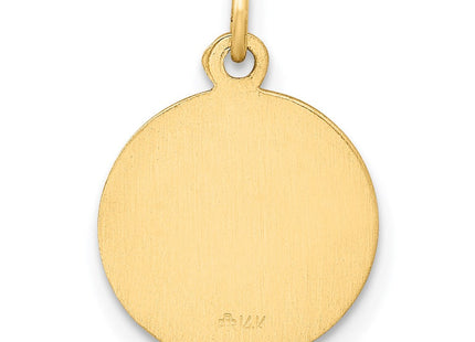 14K gold charm, further view