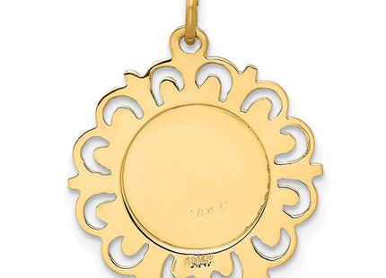 14k Yellow Gold Pendants Style XR641 - Classique Jewelry Inc.