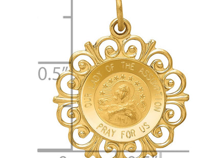 14k Yellow Gold Pendants Style XR641 - Classique Jewelry Inc.