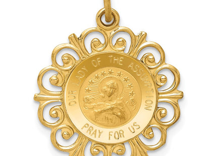 14k Yellow Gold Pendants Style XR641 - Classique Jewelry Inc.