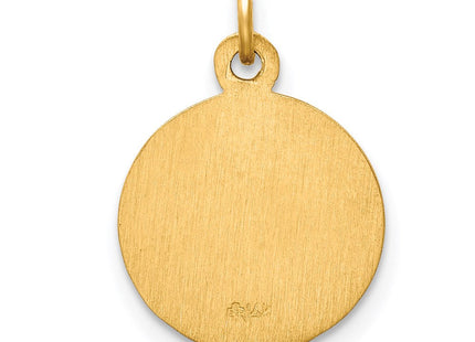 14k Our Lady of Perpetual Help Medal Charm (Style XR642)