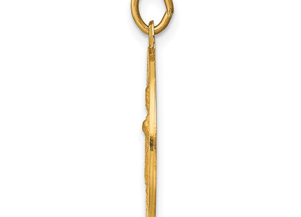 14K gold charm, alternate view