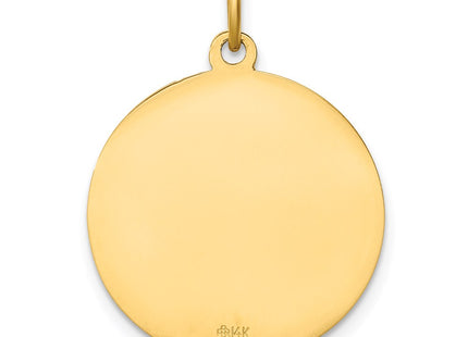 14K gold charm, further view