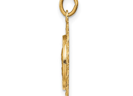 14K gold charm, alternate view