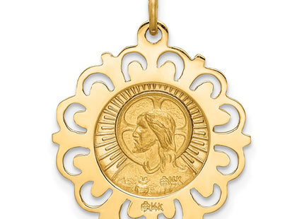 14K gold charm, further view