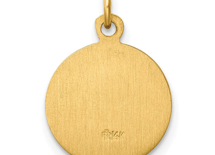 14k Our Lady of Fatima Medal Charm (Style XR664)