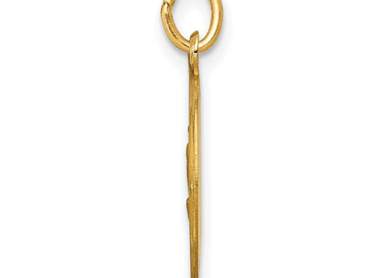 14K gold charm, alternate view