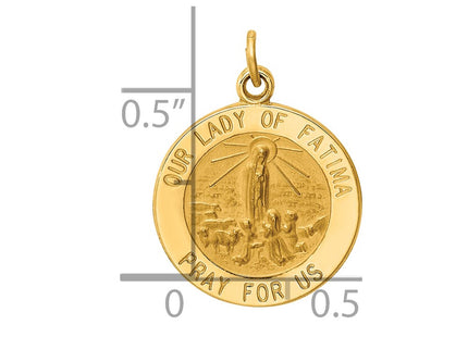 14K gold charm, another view
