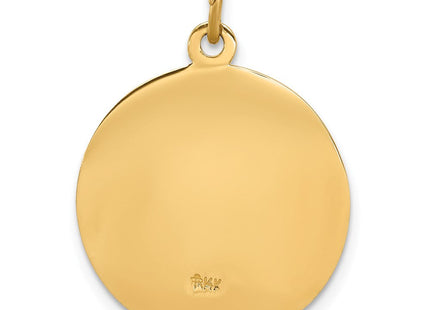 14k Our Lady of Fatima Medal Pendant (Style XR666)