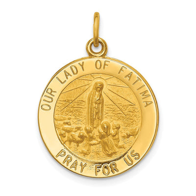 14K gold pendant
