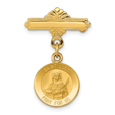 14K gold brooch