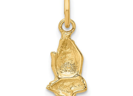 14k Praying Hands Charm (Style XR770)