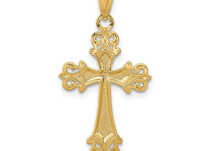 14k Yellow & Rhodium Pendants Style XR917 - Classique Jewelry Inc.