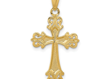 14K gold star charm, further view