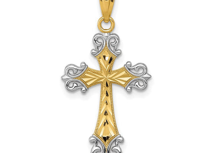 14K gold star charm