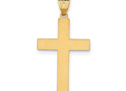 14K gold cross pendants & charm, further view