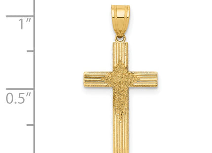 14K gold cross pendants & charm, another view