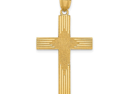 14K Laser Designed Cross (Style XR942)