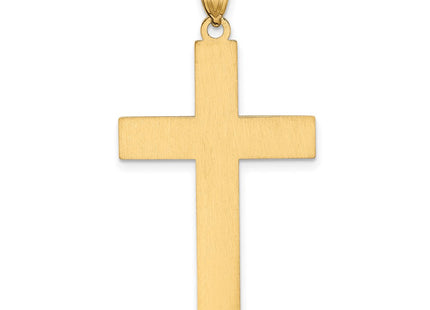 14K gold cross pendants & charm, further view