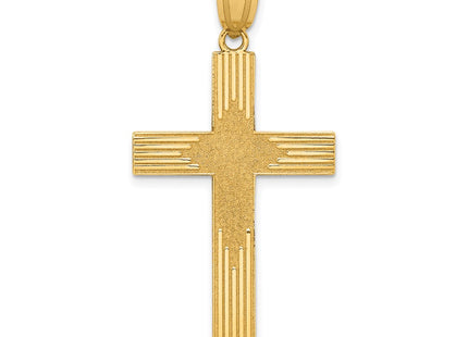 14K gold cross pendants & charm