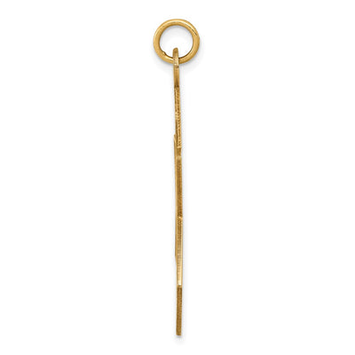 14K Laser Designed Star of David Pendant, 41 x 27mm