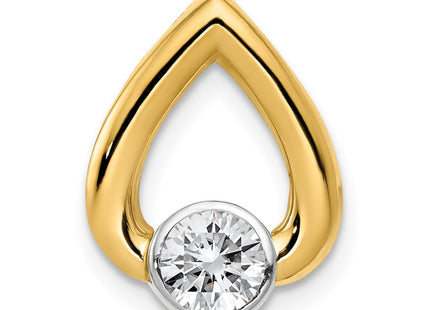 14K gold teardrop chain
