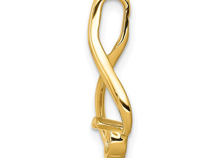 14K gold pendants & charm, alternate view