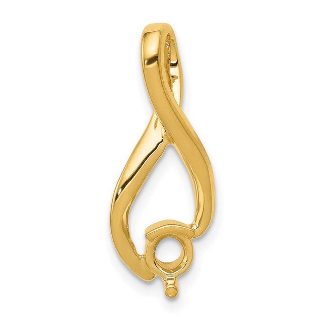 14K gold pendants & charm