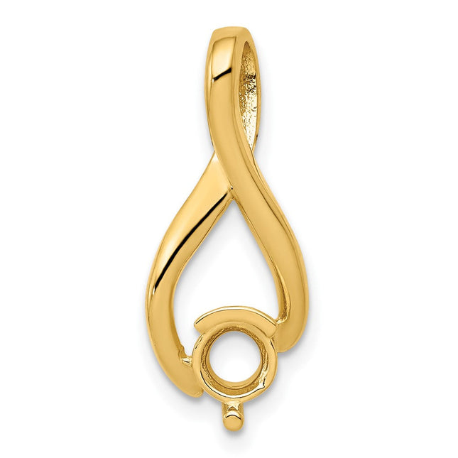 14K gold pendants & charm