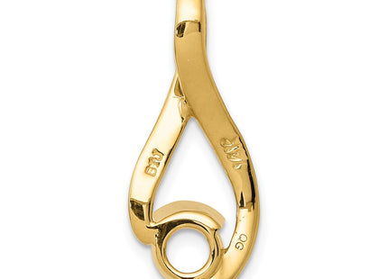 14K gold pendants & charm, further view