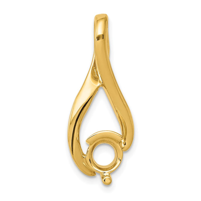 14K gold pendants & charm