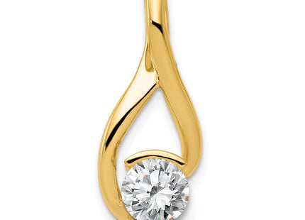 14K gold pendants & charm, further view