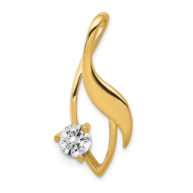14K gold pendants & charm