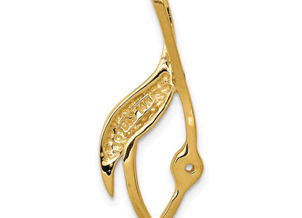 14K gold pendants & charm, further view