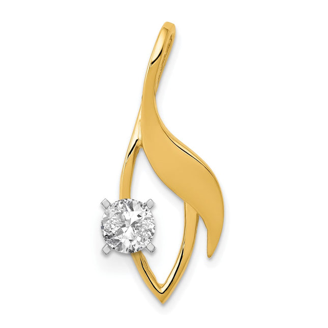 14K gold pendants & charm