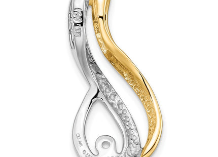 14k Two-tone Jewelry Style XS1237 - Classique Jewelry Inc.