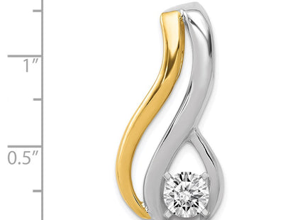 14k Two-tone Jewelry Style XS1237 - Classique Jewelry Inc.