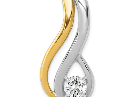 14k Two-tone Jewelry Style XS1237 - Classique Jewelry Inc.