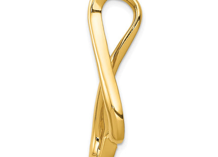 14K gold diamond pendants & charm, alternate view