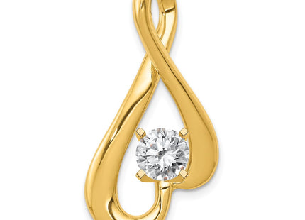 14K gold diamond pendants & charm