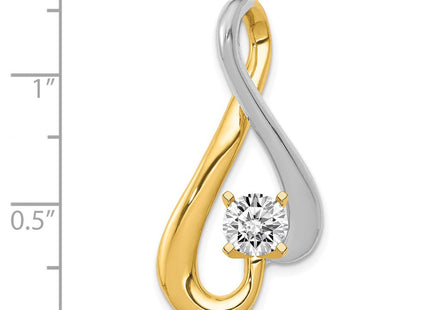 14k Two-tone Jewelry Style XS1239 - Classique Jewelry Inc.