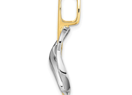 14k Two-tone Jewelry Style XS1250 - Classique Jewelry Inc.