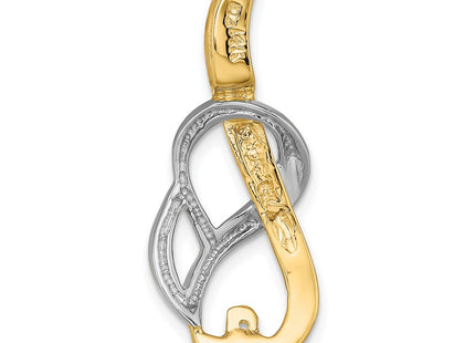 14k Two-tone Jewelry Style XS1250 - Classique Jewelry Inc.