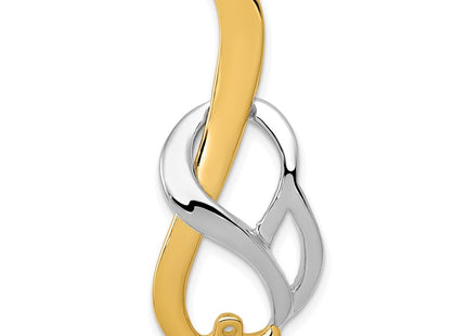 14k Two-tone Jewelry Style XS1250 - Classique Jewelry Inc.