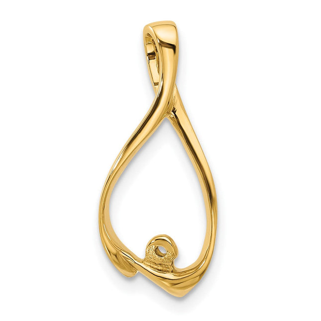 14K gold pendants & charm