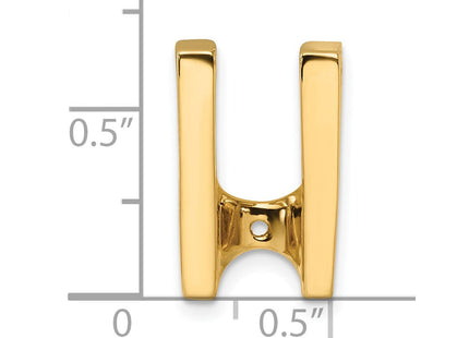 14k Holds Stone Slide Mounting Fits up to Regular/ Fancy or Reversible Omega (Style XS224)