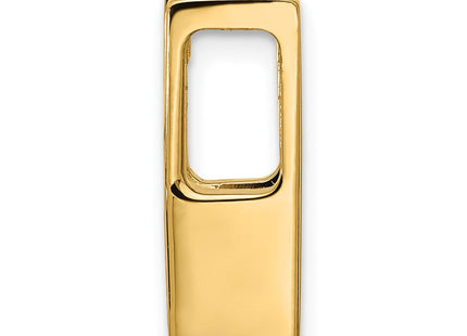 14k Holds Stone Slide Mounting Fits up to Regular/Fancy/Reversible Omega (Style XS225)