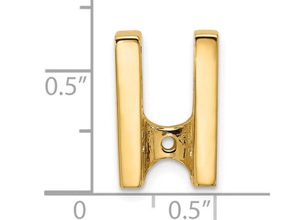 14k Holds Stone Slide Mounting Fits up to Regular/Fancy/Reversible Omega (Style XS225)